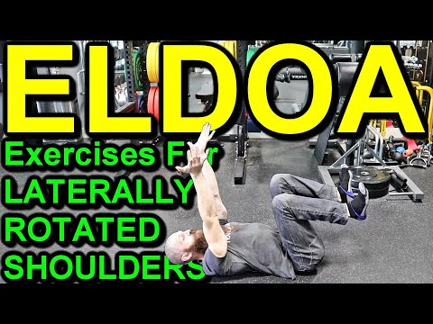 HOW TO CORRECT LATERALLY ROTATED SHOULDERS: Top 5 ELDOA Exercises for Laterally Rotated Shoulders