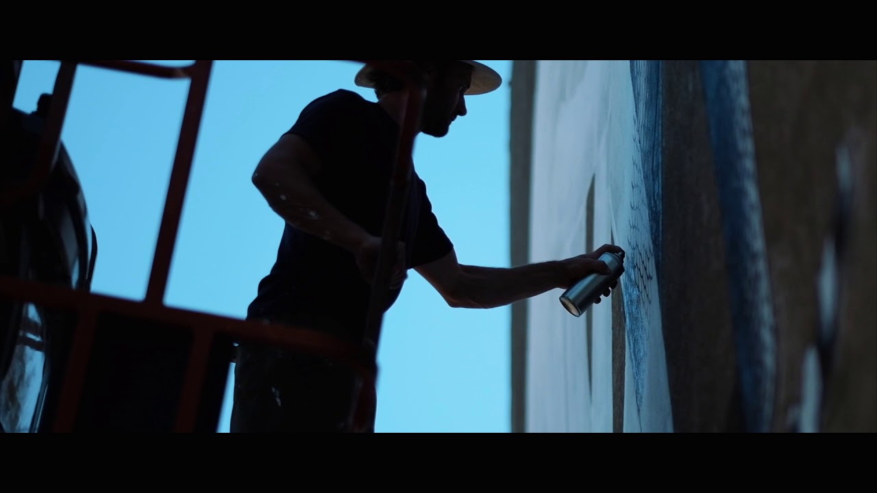 Timelapse Of Ventnor Fringe Mural | Isle of Wight Radio