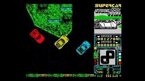 Super Stock Car 128k (2020 Edition) Walkthrough + Review, ZX Spectrum