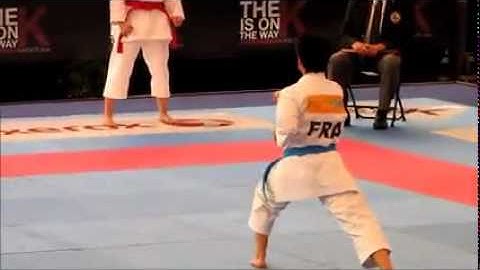 WKF - Shotokan Kata UNSU by Sandy Scordo (Female Kata Champion -World No.2)