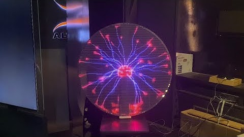 [ALTA MEDIA] CIRCULAR TRANSPARENT LED DISPLAY