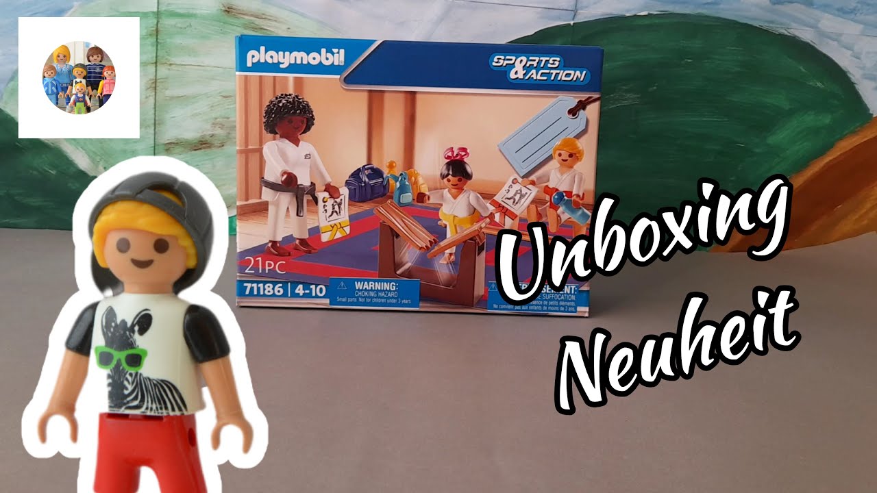 Playmobil Special Unboxing Karate- Training| Playmobil Neuheit - YouTube