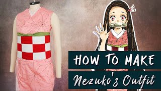 NEZUKO Skirt and Shirt Tutorial! | NDLWRKshop