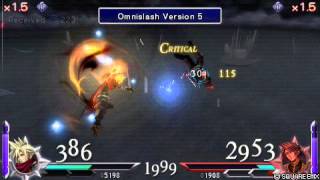 Dissidia 012 Online: Cloud vs Squall