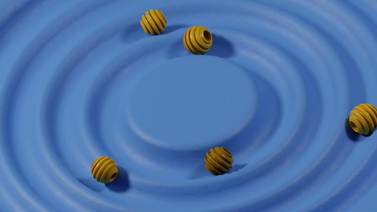 Kinetic Animation using Blender