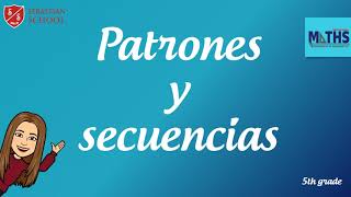 Patrones y Secuencias 5° Básico |Matemática fácil| Patrones y Álgebra|2021