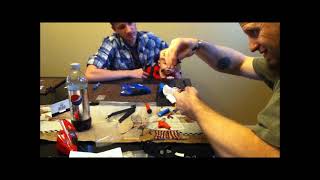 Re-assembly of the E-flite Blade CX2.