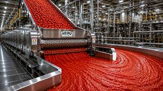 How Heinz Ketchup Is Made in Massive Factories