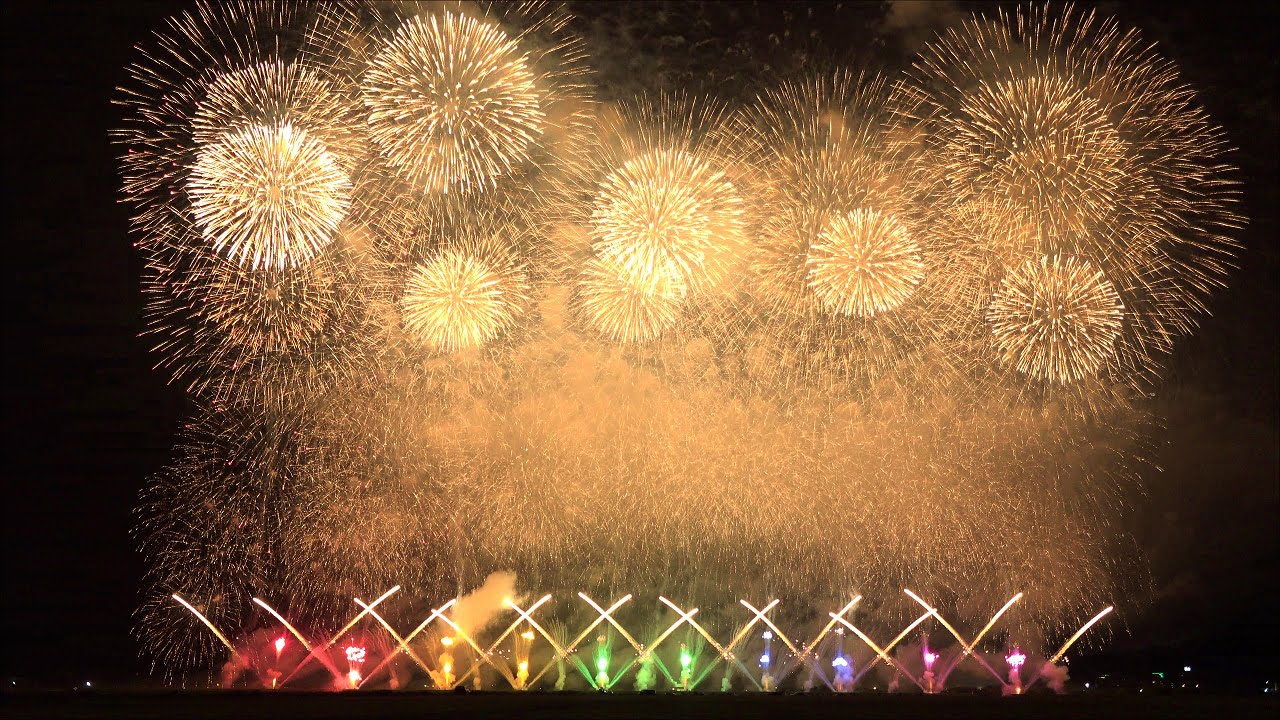 4k 14 赤川花火大会 エンディング 君に届け Tatchanさん音源版 Youtube