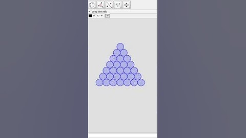 Lấp đầy các đường tròn #shorts  #GeoGebra
