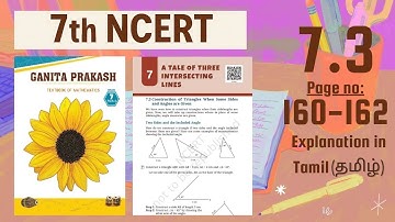 Class 7|Maths|Ganita Prakash|Ch7 Tale Of Three Intersecting Lines 7.3 Vid1|NCERT|CBSE|InTamil[தமிழ்]