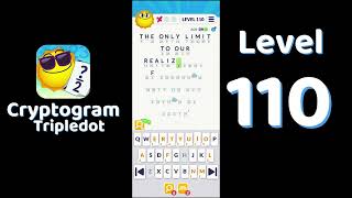 Celebrity Cryptogram Tripledot Level 110 Answer | SolutionGuruji Wealth