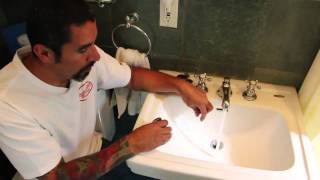 How to Unclog a Lavatory Drain