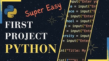 Super Easy First Project in Python for Beginners | Python Madlibs