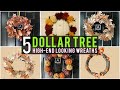 DIY: Dollar Tree Easy Fall Wreaths