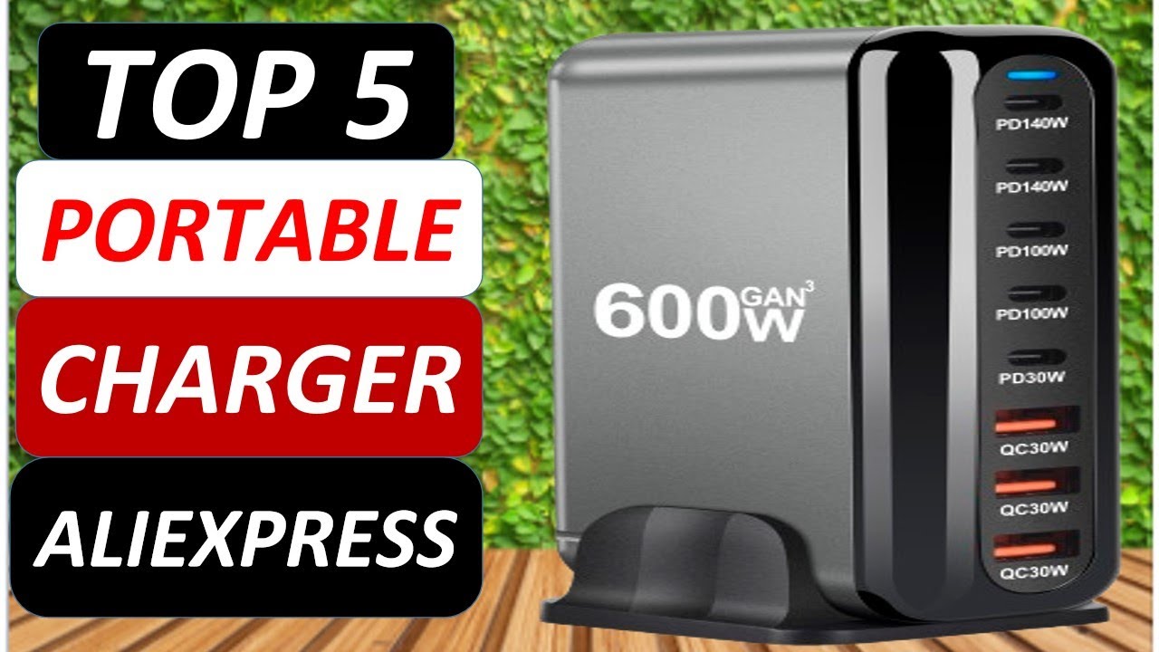 Top 5 Best Portable Charger in 2026 on AliExpress - YouTube