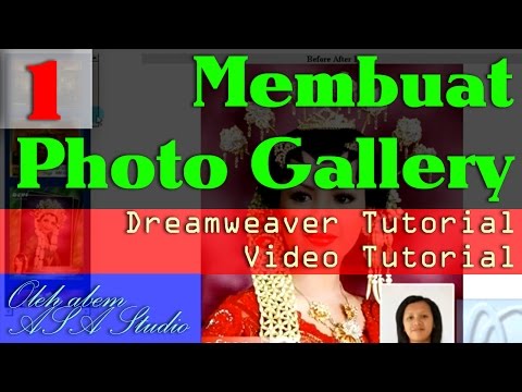 Membuat Photo Gallery, 1, Mengatur Resolusi Photo, Dreamweaver Photoshop MySql Tutorial