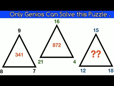 Maths logical puzzle // IQ Puzzle // Maths Puzzle with Answer //# ...