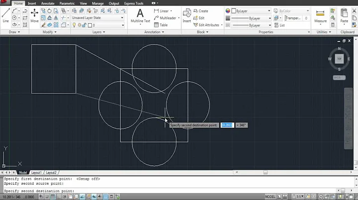 How to Align in AutoCAD