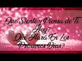 💘QUÉ PIENSA Y SIENTE POR TI HOY? QUÉ HARÁ EN LOS PRÓXIMOS DÍAS?💍