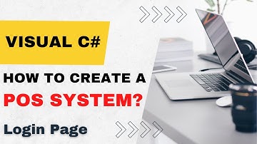 How to create a PoS System using C# and Visual Studio? Complete Tutorial || Login Page || Part - 1