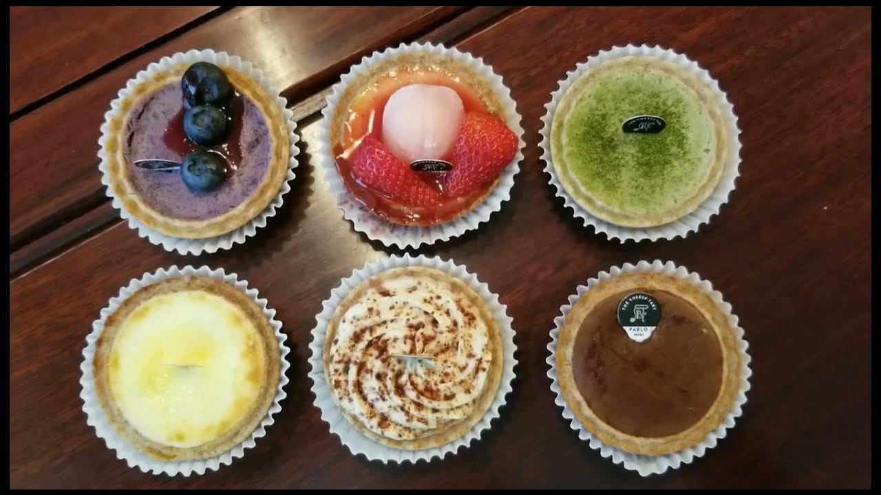 Japanese Cheese Tarts from Pablo Japanese Bakery Cafe in Markham