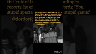 "You Stupid Spectators, Enjoy Your Stupid Game" Football's Most Controversial Quote, #history #facts