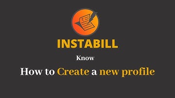 How to create a new profile on Instabill?