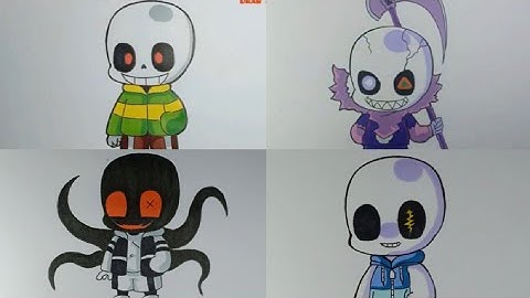 4 AMAZING How To Draw  Sans Cute Very Easy Part 3