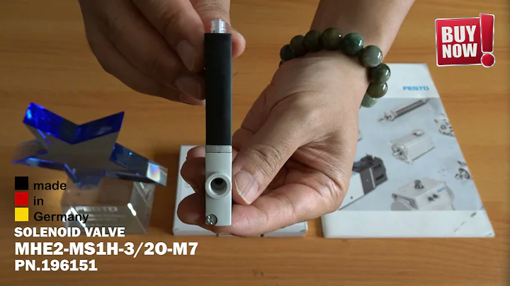 FESTO SOLENOID VALVE MHE2-MS1H-3/2O-M7 PN.196151