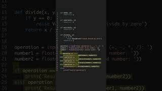 Python Calculator in 60s - Quick Math! #shorts