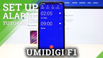 How to Set Up Alarm Clock in UMIDIGI F1 – Schedule Alerts