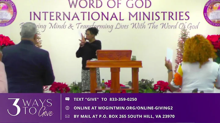 "Jesus Christ is Coming" Minister Patricia Adams | 12-04-22 | 11AM