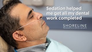 Dr. Toback explains the types of sedation options that are available at Shoreline Periodontics