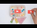 YouTube Slime Clay, lip balm, and pearl • Mixing my Slime • Satisfying Video