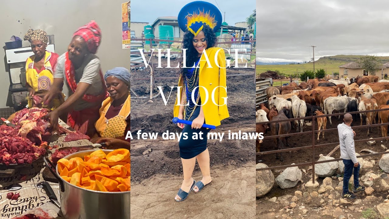 VILLAGE #VLOG: Makoti Diaries|Weekend at my in-laws|Attend a Zulu Wedding with me in KZN|