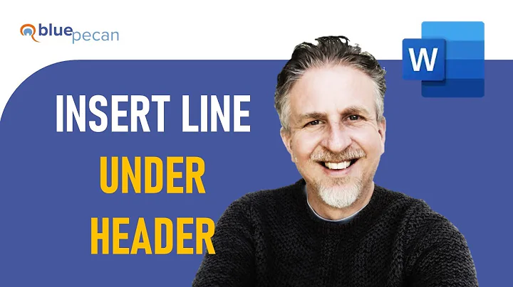 How to Put a Line Under a Header in Word | Insert Horizontal Line in Header