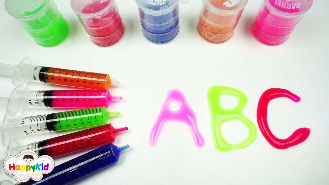 สไลม์ ABC | เพลง ABC | ABC Song |  एबीसी सीखो | Learn Alphabet With Slime