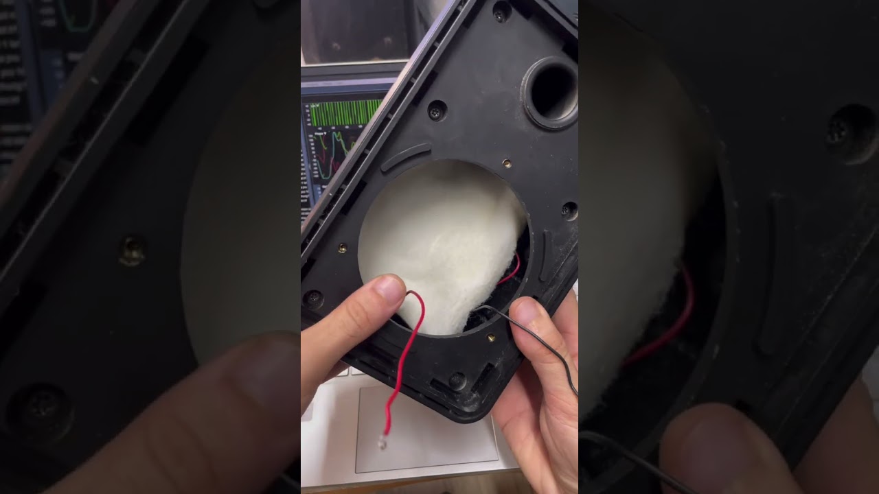 Sửa loa bose 101 thay coil zin và phân tần cho đáp tuyến zin trở lại