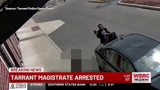 Tarrant magistrate arrested
