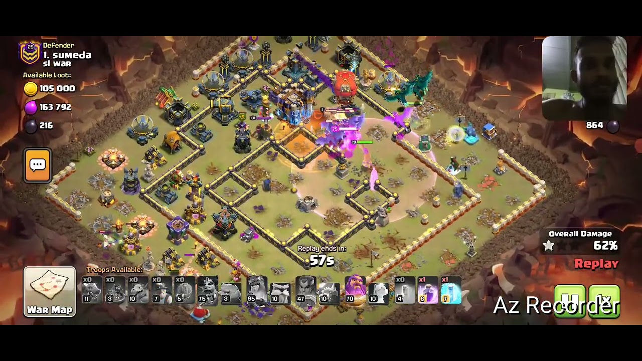 TH18 Royal Champion Strategy 2025 / Dragon Attack Clash of clans best games