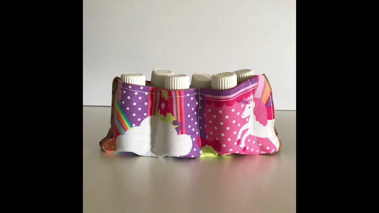 Essential Oils Organizer / Holder / Pouch / Storage by Pinklabel