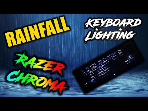 Rain Fall Keyboard Lighting | How To