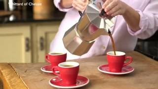 Варим кофе эспрессо в гейзерной кофеварке - принцип работы и как пользоваться Мокой гейзерного типа