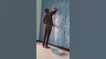 rustic wall texture design | livingroom wall texture design #shorts