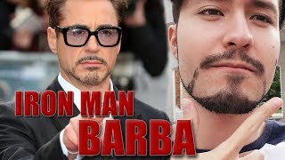 BARBA de Tony Stark | Me AFEITÉ como IRON MAN - YouTube