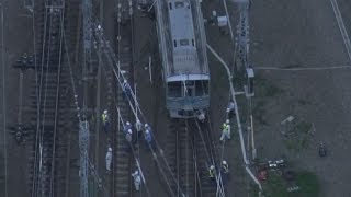 小田急の回送電車が脱線 けが人なし、相模原市