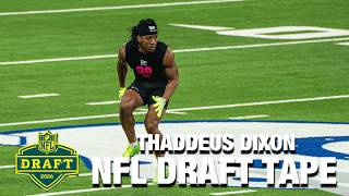 North Carolina DB Thaddeus Dixon | 2026 NFL Draft Tape