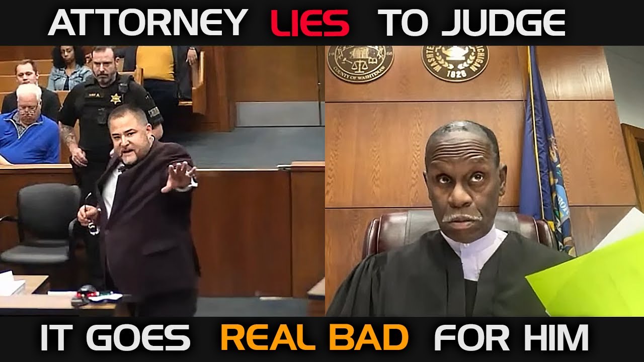 Attorney Caught Mid Lie By Judge Simpson And He Is Not Happy About It!