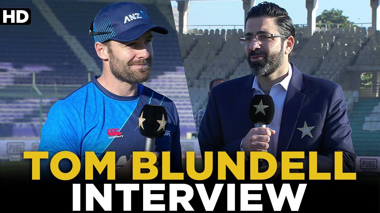 Tom Blundell Interview | Pakistan vs New Zealand | 2nd Test Day 1 | PCB | MZ2L